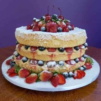 Inspiração de naked cake - 13