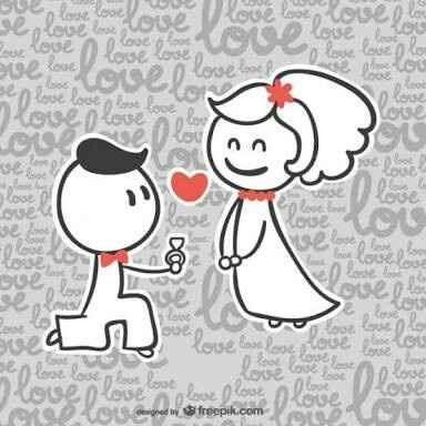 Inspiração de cartoons para casamento - 30