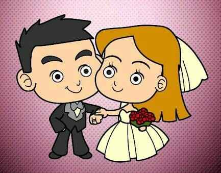 Inspiração de cartoons para casamento - 31