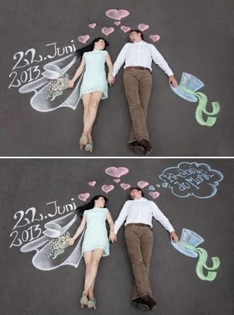 Inspiração de save the date - 14