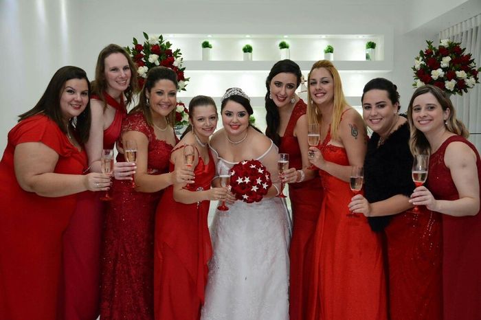Madrinhas com a mesma cor de vestido? - 1