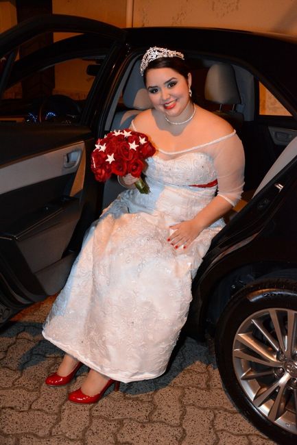detalhes da noiva