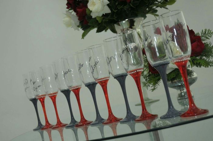 Taças para madrinhas idéia - 1