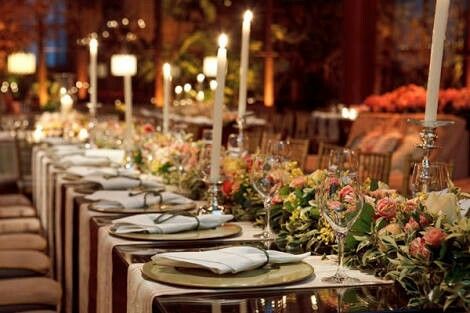 Inspiração decoração mesa dos convidados - 8