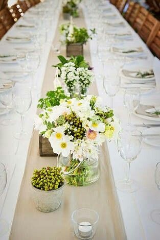 Inspiração decoração mesa dos convidados - 13