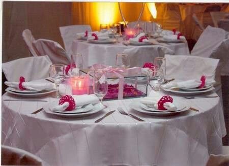 Inspiração decoração mesa dos convidados - 17