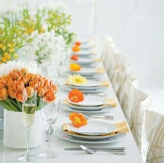 Inspiração decoração mesa dos convidados - 18