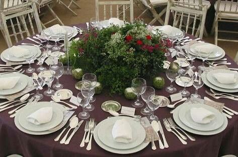 Inspiração decoração mesa dos convidados - 20