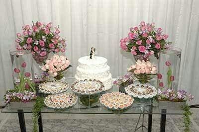 Inspiração decoração da mesa do bolo - 14
