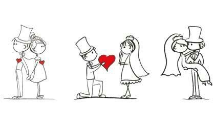 Inspiração de cartoons para casamento - 4