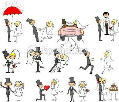 Inspiração de cartoons para casamento - 17