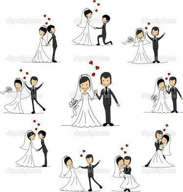 Inspiração de cartoons para casamento - 20