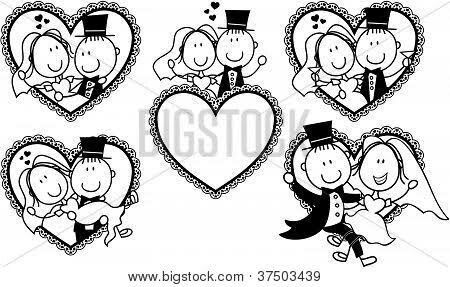 Inspiração de cartoons para casamento - 34