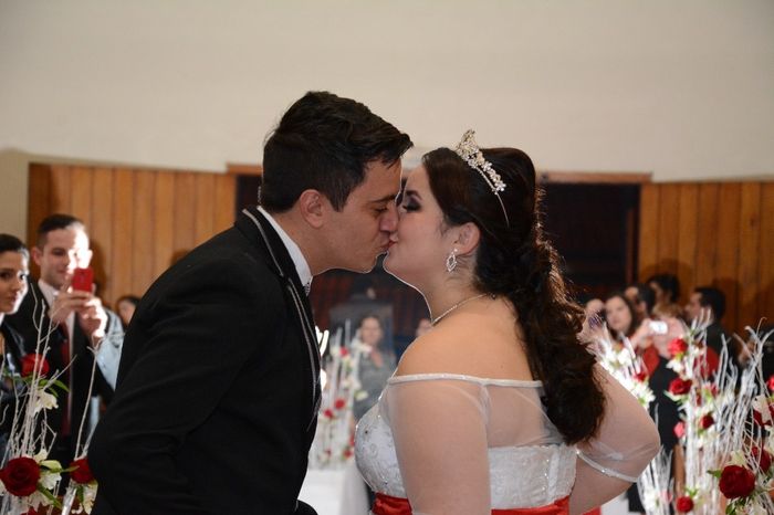 primeiro beijo de casados