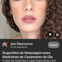 Poste aqui a sua referência de maquiagem! 👰 - 1