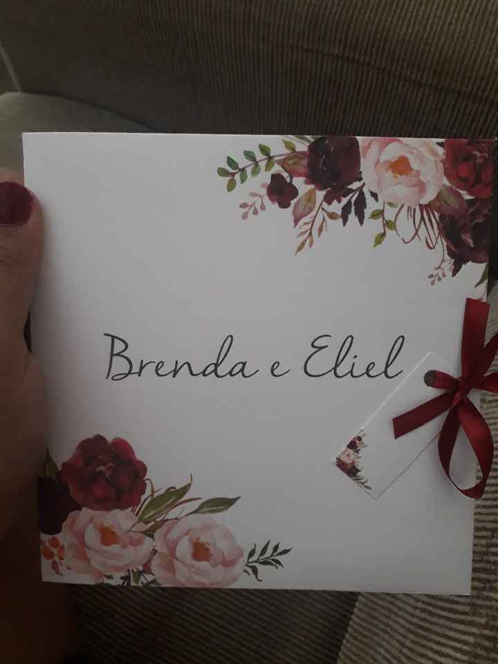 Convite de casamento - 1