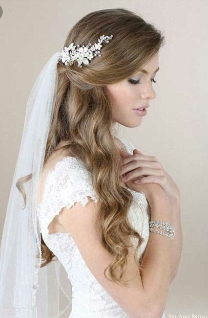 Qual cabelo combina com mantilha (véu catedral)? 3