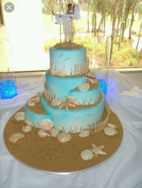 Recepção de casamento tema praia - 1