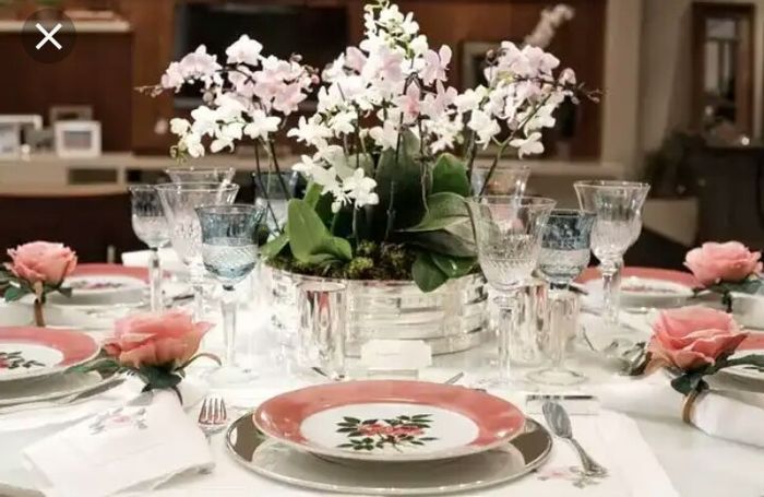 Decoraçao de mesa de convidados ! - 2