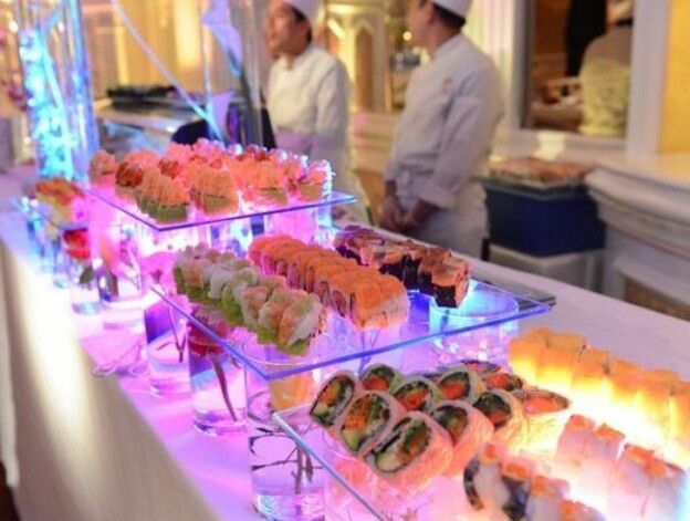 Comida japonesa no casamento - 2