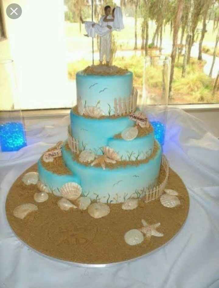 Recepção de casamento tema praia - 1