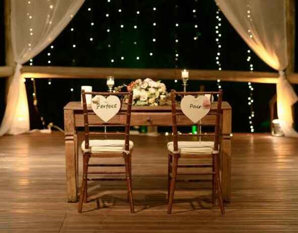 Decoração da mesa dos noivos #mandainspiração - 1