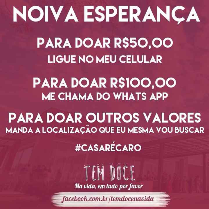 Noiva esperança! - 1