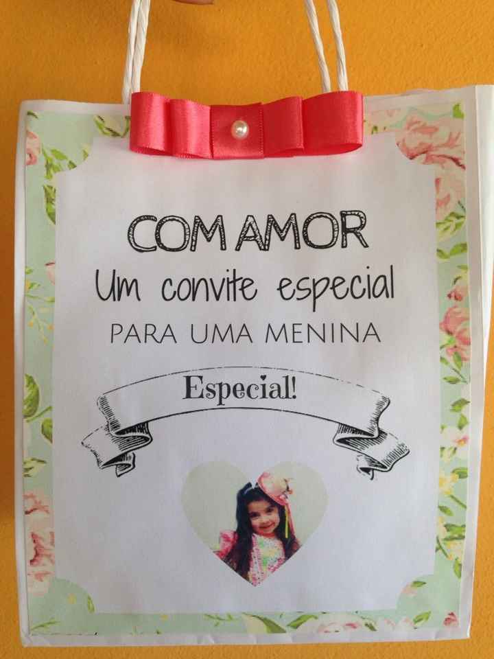 Convite das daminhas, vem ver! - 1