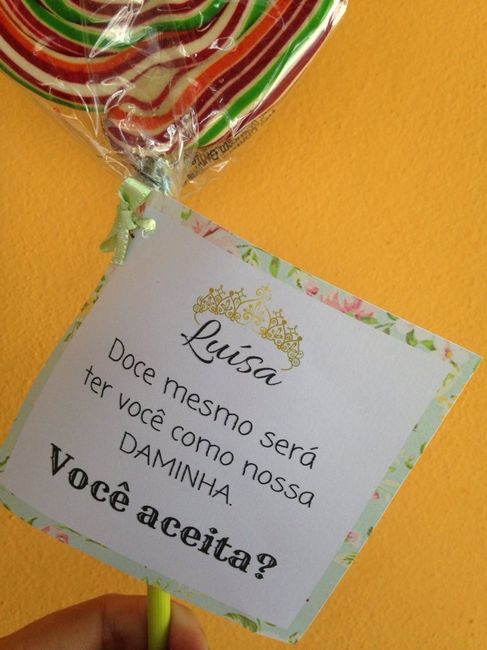 Convite das daminhas, vem ver! - 5