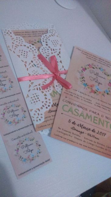 Meu convite, enfim pronto! - 2