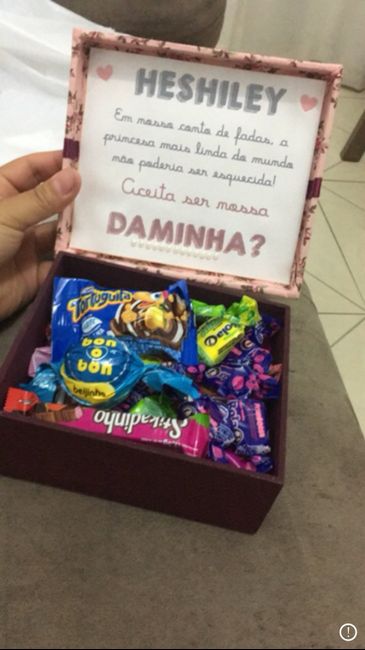 Convite damas e pajens diy - 1