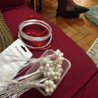 Fazendo meu buquê de pérolas  - 2