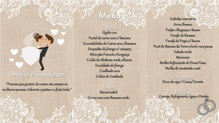 Meu menu de casamento Superchef - Ornella Martinelli 2