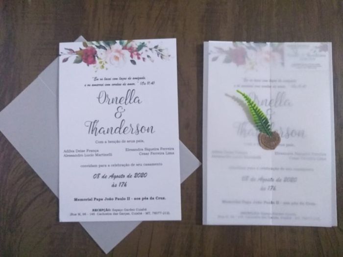 Meu convite Diy- vem conferir! 2