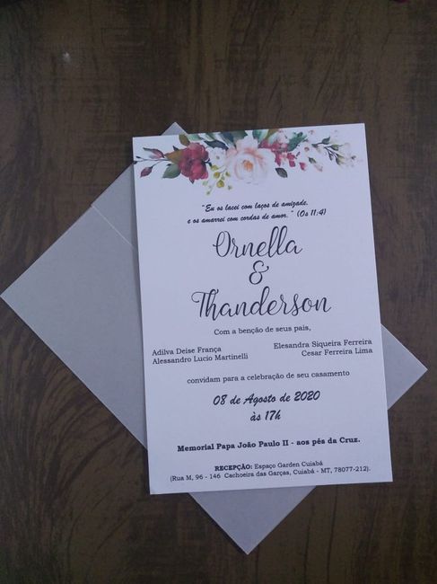 Meu convite Diy- vem conferir! 3