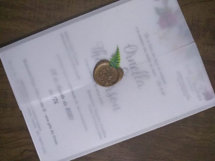 Meu convite Diy- vem conferir! 6