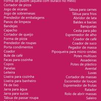Lista para o chá de panela - 2