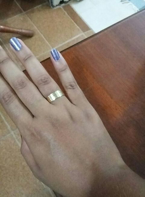 Minha aliança chegou - 2