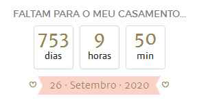 Agora esta é nossa data!!!