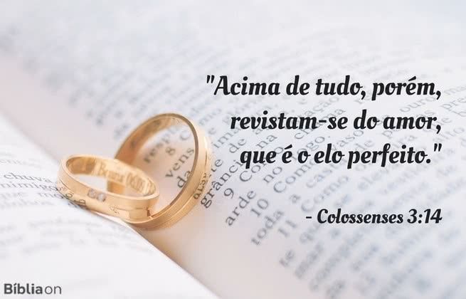 O amor é um dom de DEUS.