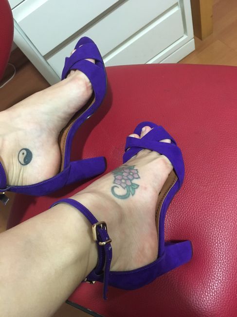 Qual a cor dos seus sapatos? - 1
