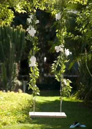 Balanço com flores - Inspiração