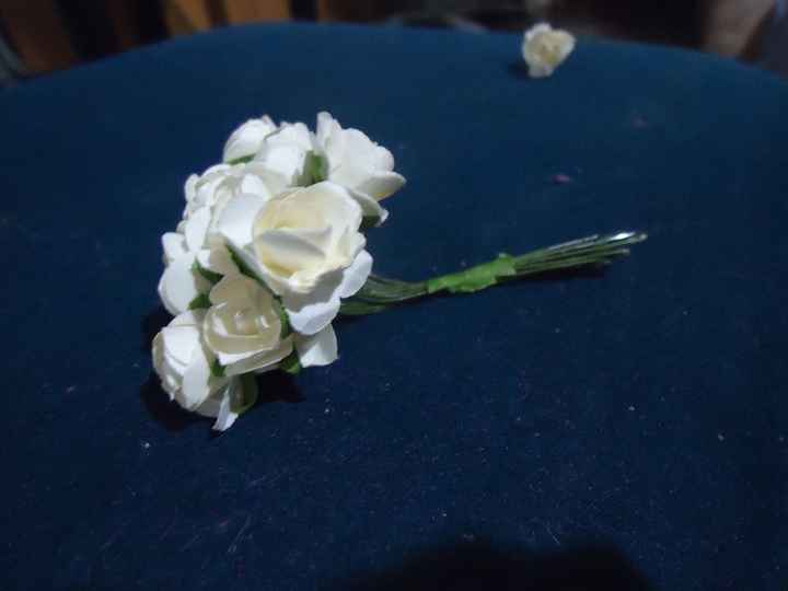 Coroa de flores Diy - Casamento Carol e Carlos