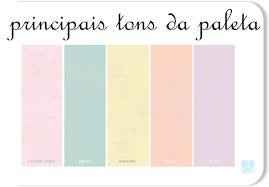 Paleta de cores - inspirações