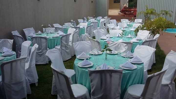 Decoração - Toalhas de mesa - Casamento Carol e Carlos