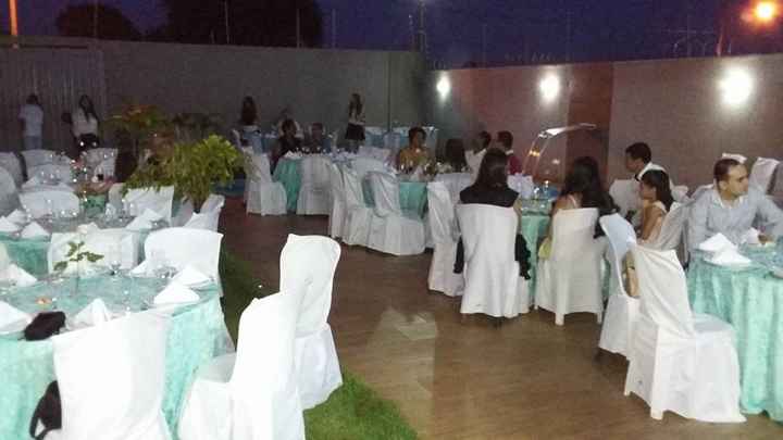 Decoração - Toalhas de mesa - Casamento Carol e Carlos