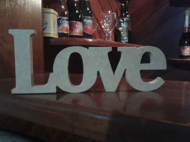 Diy - pintura de mdf e gesso - casamento carol e carlos - 5