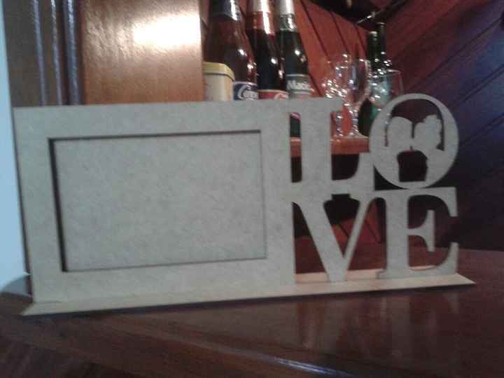 Diy - pintura de mdf e gesso - casamento carol e carlos - 6