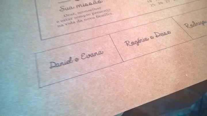 47 dias - Tag dos convites DIY - Casamento Carol e Carlos