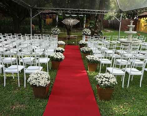 34 dias - Floricultura fechada - Casamento Carol e Carlos